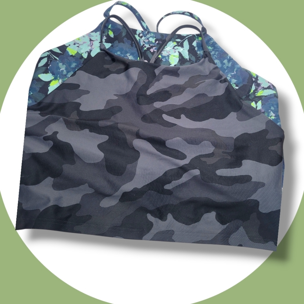 2 Long-line Power Soft Sports Bras